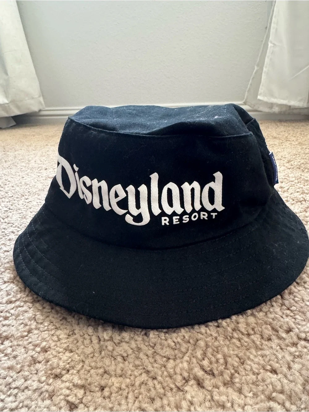 Disney Disneyland Resort Spirit Jersey Black Bucket Hat Adult One Size Sporty